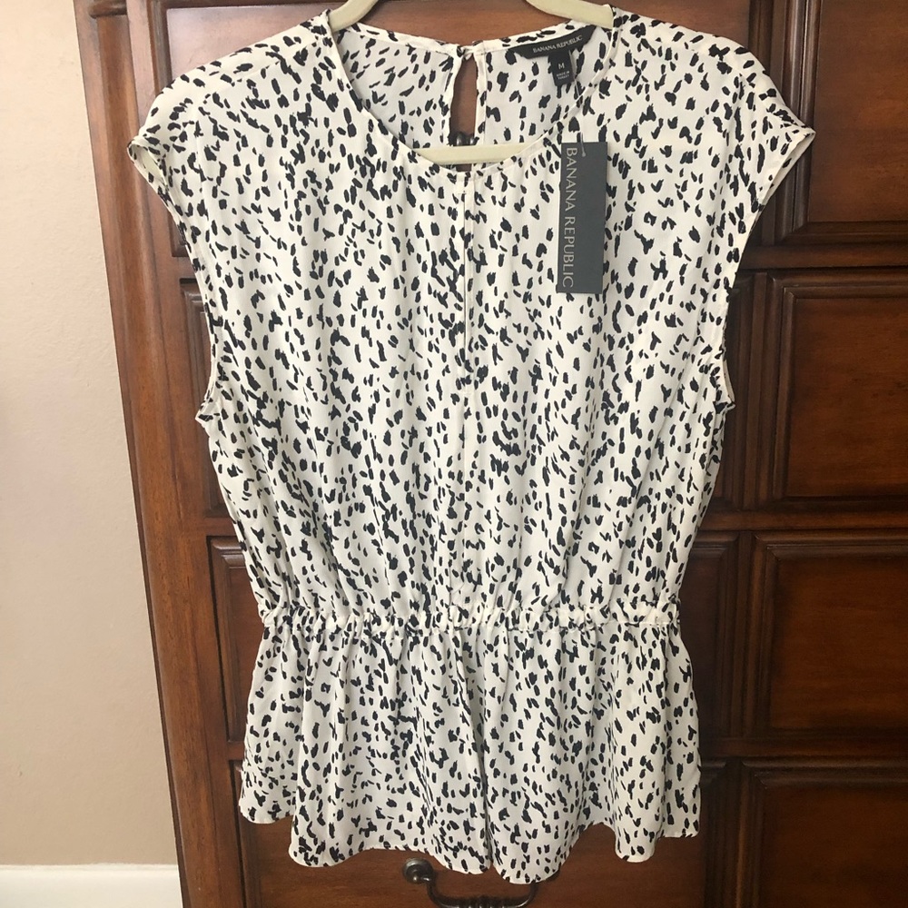 Banana Republic Peplum Blouse